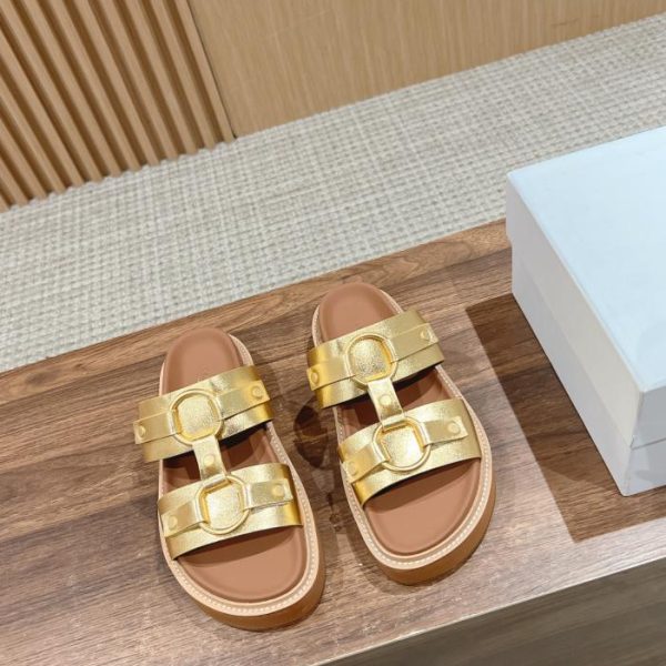 repliche,replica,perfette,siti di,affidabili,migliori siti,dove comprare,1:1,scarpe da ginnastica [Versione top] Le nuove pantofole con la suola spessa di Celine