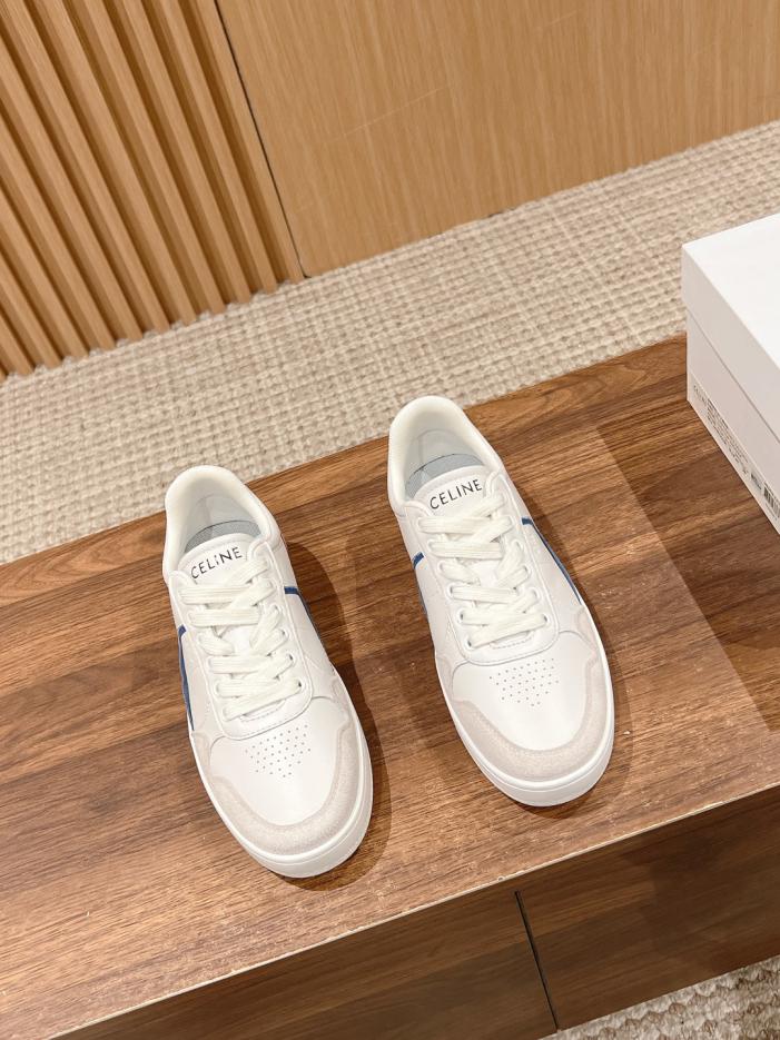 repliche,replica,perfette,siti di,affidabili,migliori siti,dove comprare,1:1,scarpe da ginnastica Le nuove scarpe bianche a righe a contrasto di Celine
