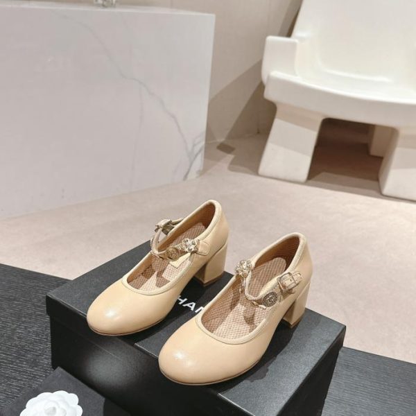 Scarpe con plateau Chanel