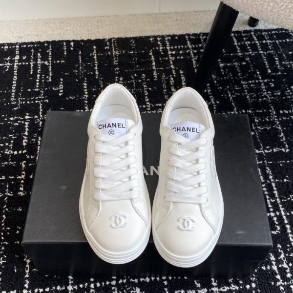 repliche,replica,perfette,siti di,affidabili,migliori siti,dove comprare,1:1,scarpe da ginnastica [Versione top] Chanel 24SF ultime scarpe bianche