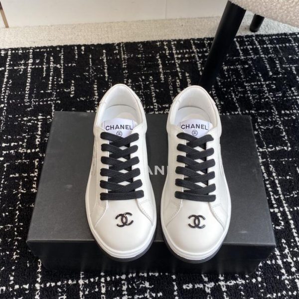 repliche,replica,perfette,siti di,affidabili,migliori siti,dove comprare,1:1,scarpe da ginnastica [Versione top] Chanel 24SF ultime scarpe bianche