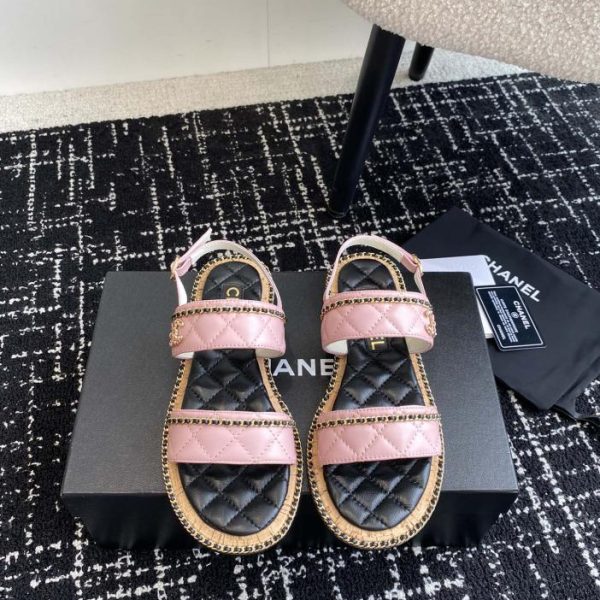 repliche,replica,perfette,siti di,affidabili,migliori siti,dove comprare,1:1,scarpe da ginnastica [Versione top] Chanel 24 nuovi sandali da spiaggia primavera ed estate