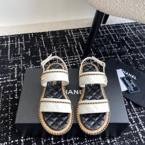 repliche,replica,perfette,siti di,affidabili,migliori siti,dove comprare,1:1,scarpe da ginnastica [Versione top] Chanel 24 nuovi sandali da spiaggia primavera ed estate