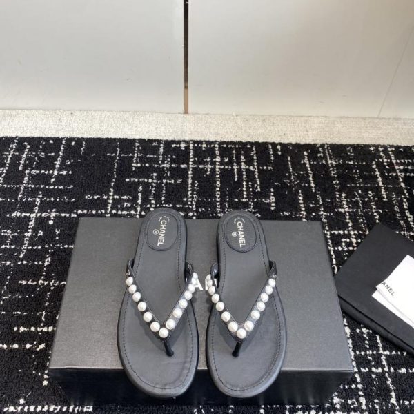[Versione top] Chanel nuove infradito primavera estate con perle