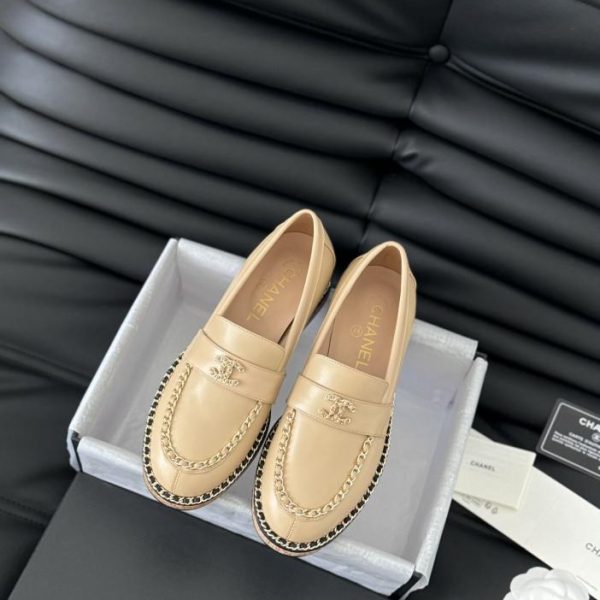 repliche,replica,perfette,siti di,affidabili,migliori siti,dove comprare,1:1,scarpe da ginnastica [Versione top] Nuovi mocassini con catena Chanel B