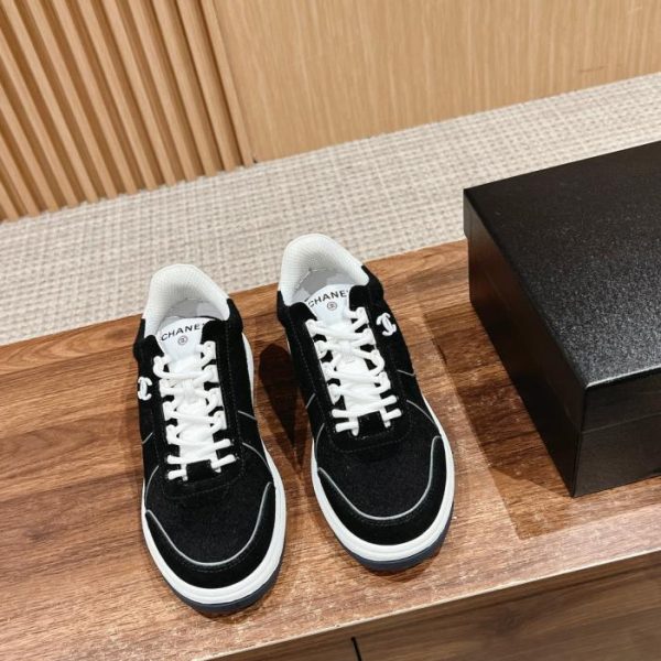 repliche,replica,perfette,siti di,affidabili,migliori siti,dove comprare,1:1,scarpe da ginnastica [Versione top] Scarpe da skate casual in lana Chanel