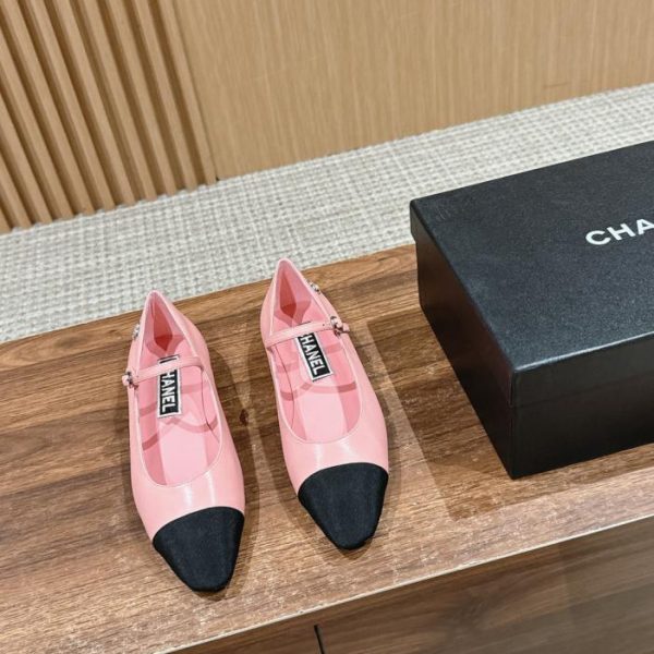 repliche,replica,perfette,siti di,affidabili,migliori siti,dove comprare,1:1,scarpe da ginnastica [Versione top] Ballerine Chanel Mary Jane con punta quadrata