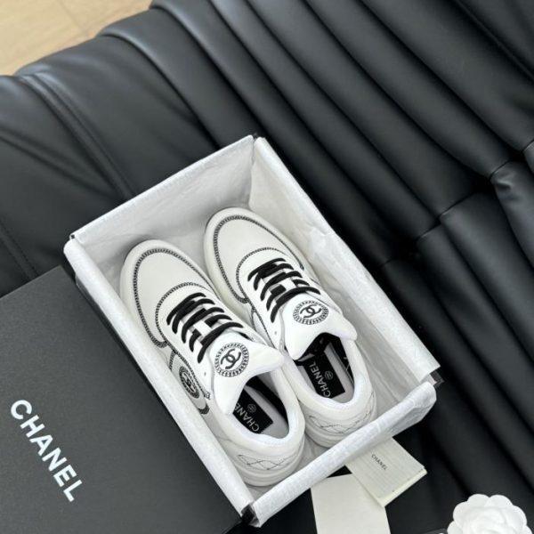 repliche,replica,perfette,siti di,affidabili,migliori siti,dove comprare,1:1,scarpe da ginnastica [Versione top] Scarpe casual Chanel, scarpe bianche versatili
