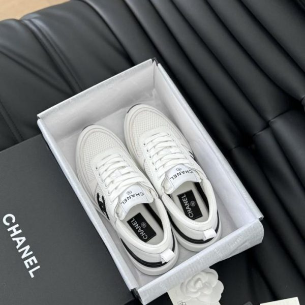 repliche,replica,perfette,siti di,affidabili,migliori siti,dove comprare,1:1,scarpe da ginnastica [Versione top] Scarpe sportive e casual classiche Chanel, scarpe bianche versatili