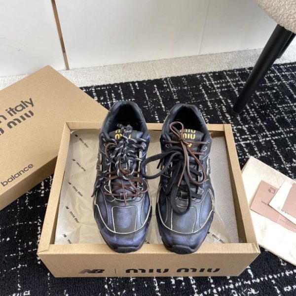 repliche,replica,perfette,siti di,affidabili,migliori siti,dove comprare,1:1,scarpe da ginnastica [Versione top] Sneakers retrò MIU MIU*NEW BALANCE 530