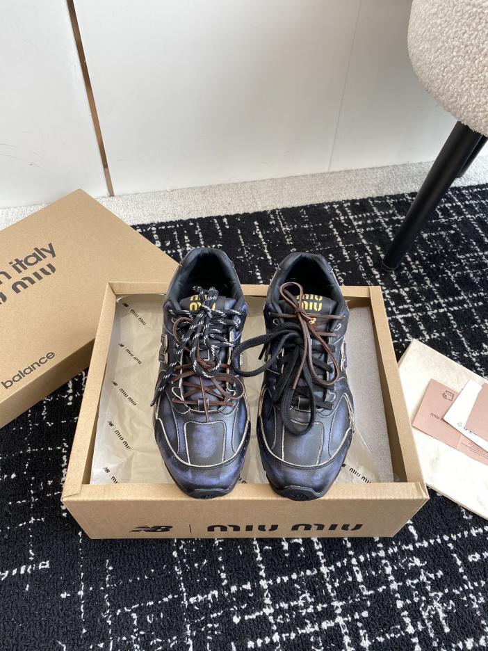 repliche,replica,perfette,siti di,affidabili,migliori siti,dove comprare,1:1,scarpe da ginnastica [Versione top] Sneakers retrò MIU MIU*NEW BALANCE 530