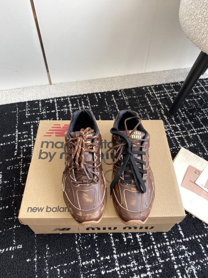 repliche,replica,perfette,siti di,affidabili,migliori siti,dove comprare,1:1,scarpe da ginnastica [Versione top] Sneakers retrò MIU MIU*NEW BALANCE 530