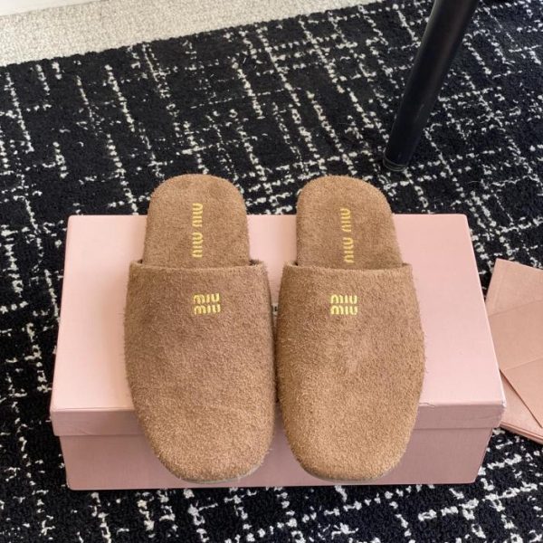 Agente d'acquisto Miu Miu 24ss pantofole serie autunno inverno