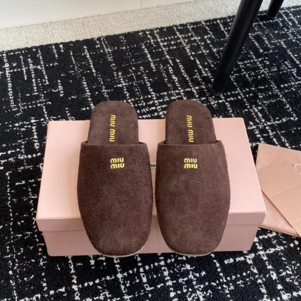Agente d'acquisto Miu Miu 24ss pantofole serie autunno inverno
