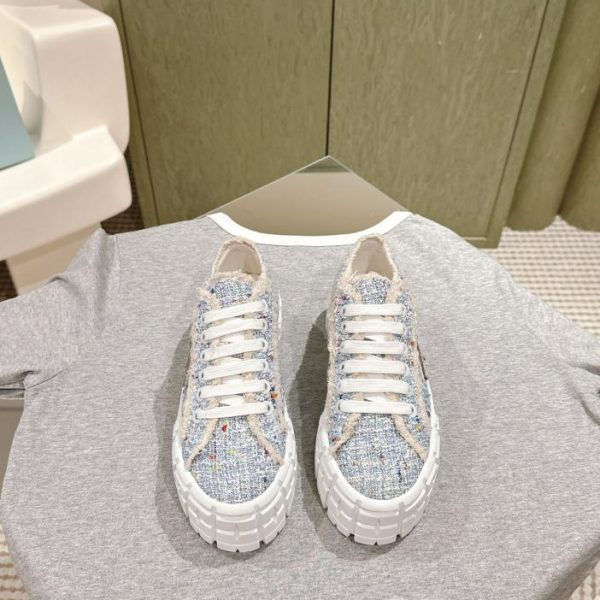 repliche,replica,perfette,siti di,affidabili,migliori siti,dove comprare,1:1,scarpe da ginnastica [Versione top] Prada nuove scarpe bianche con la suola spessa
