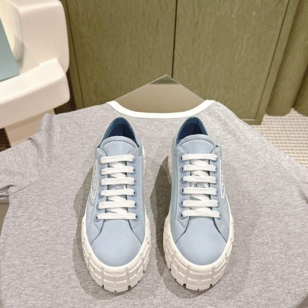 repliche,replica,perfette,siti di,affidabili,migliori siti,dove comprare,1:1,scarpe da ginnastica [Versione top] Prada nuove scarpe bianche con la suola spessa