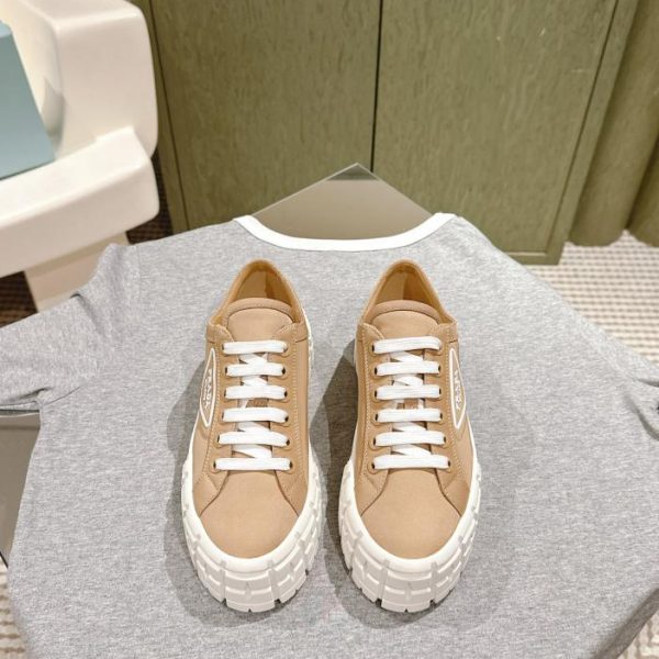 repliche,replica,perfette,siti di,affidabili,migliori siti,dove comprare,1:1,scarpe da ginnastica [Versione top] Prada nuove scarpe bianche con la suola spessa