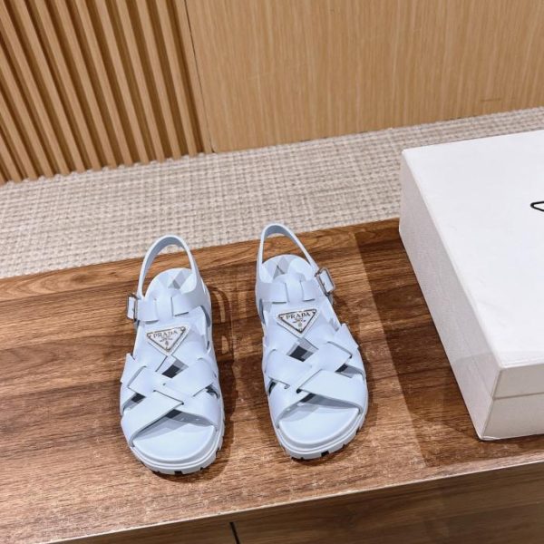 [Versione top] Sandali in gomma Prada