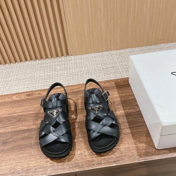 [Versione top] Sandali in gomma Prada