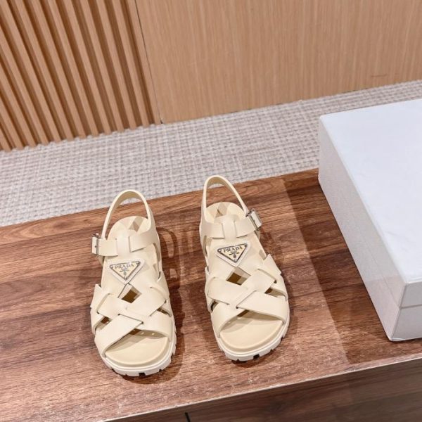 [Versione top] Sandali in gomma Prada