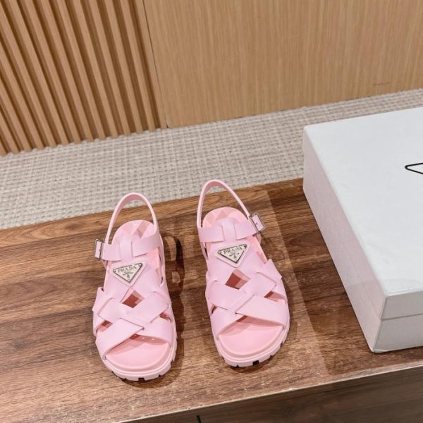 [Versione top] Sandali in gomma Prada