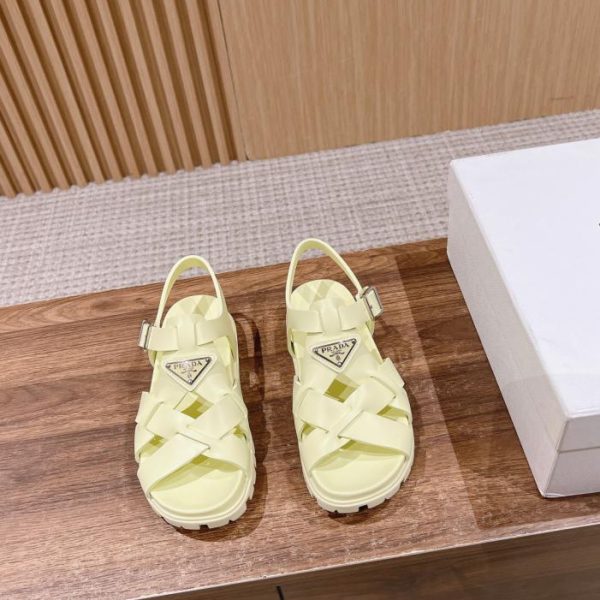 repliche,replica,perfette,siti di,affidabili,migliori siti,dove comprare,1:1,scarpe da ginnastica [Versione top] Sandali in gomma Prada