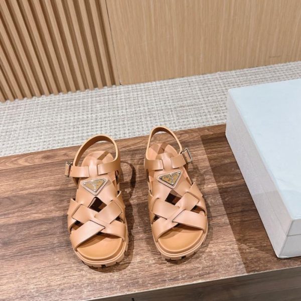 [Versione top] Sandali in gomma Prada