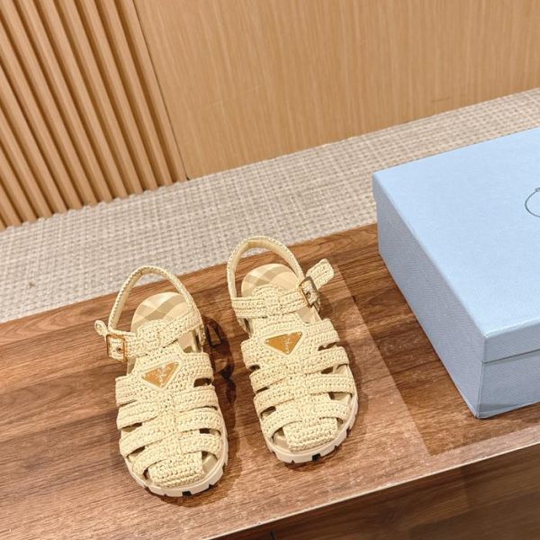 repliche,replica,perfette,siti di,affidabili,migliori siti,dove comprare,1:1,scarpe da ginnastica [Versione top] Prada nuovi sandali in rafia primaverili ed estivi