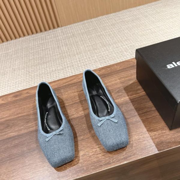 [Versione top] Ballerine con punta quadrata Alexander Wang
