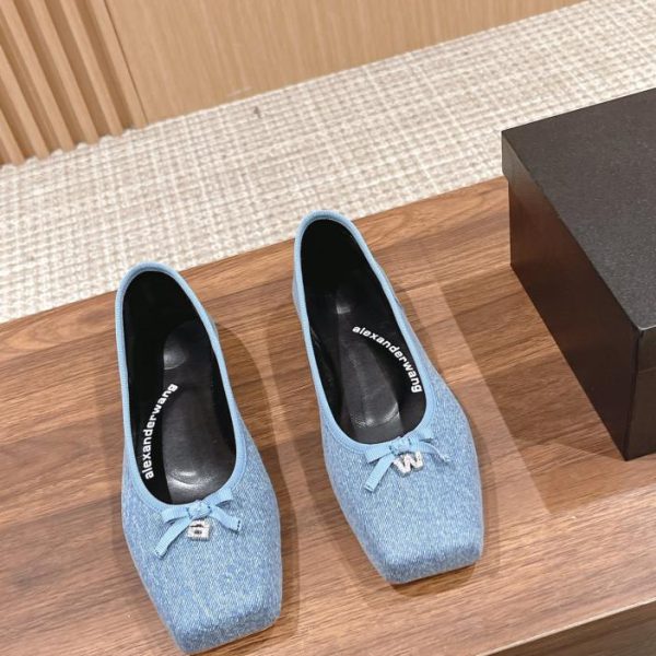 repliche,replica,perfette,siti di,affidabili,migliori siti,dove comprare,1:1,scarpe da ginnastica [Versione top] Ballerine con punta quadrata Alexander Wang