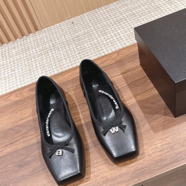 repliche,replica,perfette,siti di,affidabili,migliori siti,dove comprare,1:1,scarpe da ginnastica [Versione top] Ballerine con punta quadrata Alexander Wang