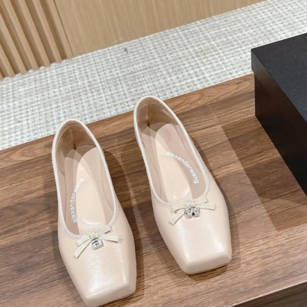 [Versione top] Ballerine con punta quadrata Alexander Wang