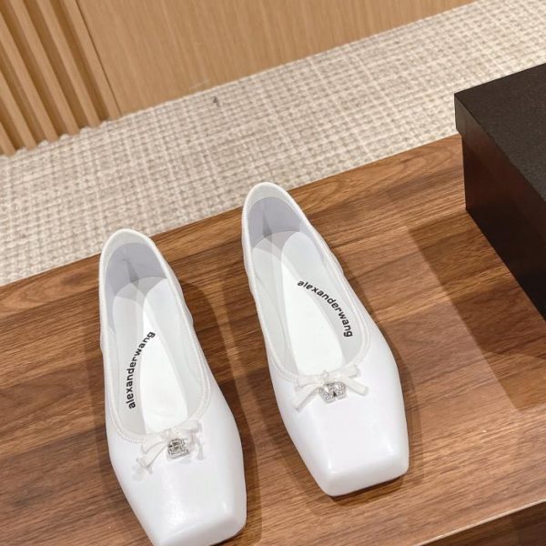 [Versione top] Ballerine con punta quadrata Alexander Wang