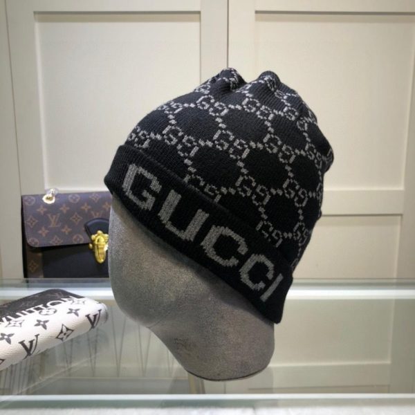 repliche,replica,perfette,siti di,affidabili,migliori siti,dove comprare,1:1,scarpe da ginnastica L’ultimo cappello lavorato a maglia in misto lana di GUCCI, unisex