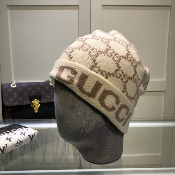 repliche,replica,perfette,siti di,affidabili,migliori siti,dove comprare,1:1,scarpe da ginnastica L’ultimo cappello lavorato a maglia in misto lana di GUCCI, unisex