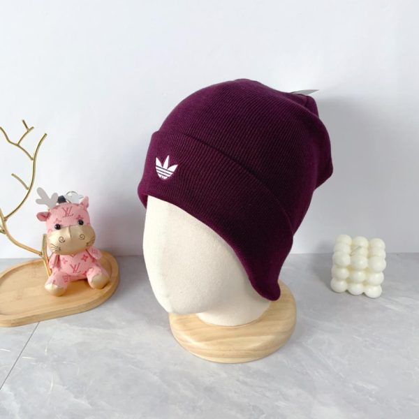 repliche,replica,perfette,siti di,affidabili,migliori siti,dove comprare,1:1,scarpe da ginnastica Cappello lavorato a maglia in lana con logo ricamato con lettera Adidas, stesso stile per uomo e donna
