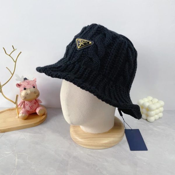 repliche,replica,perfette,siti di,affidabili,migliori siti,dove comprare,1:1,scarpe da ginnastica PRADA nuovo cappello da pescatore in maglia di lana autunno e inverno