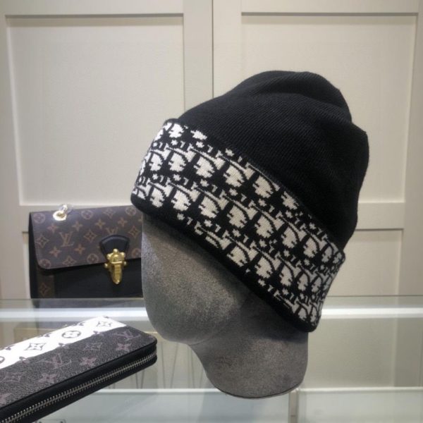 Cappello DIOR in new lana e cashmere double layer