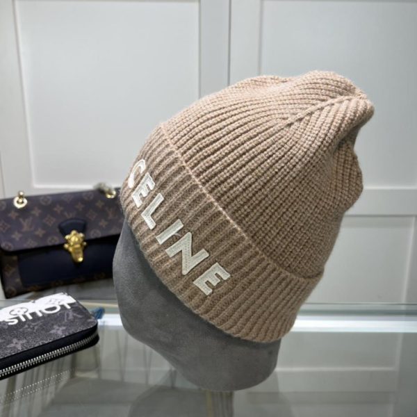 repliche,replica,perfette,siti di,affidabili,migliori siti,dove comprare,1:1,scarpe da ginnastica Cappello lavorato a maglia CELINE in lana, stesso stile per uomo e donna