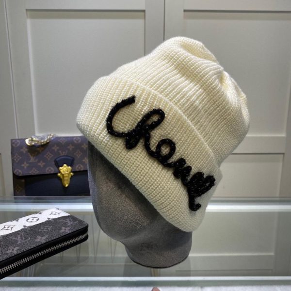 repliche,replica,perfette,siti di,affidabili,migliori siti,dove comprare,1:1,scarpe da ginnastica Cappello Chanel autunno e inverno in lana perlata