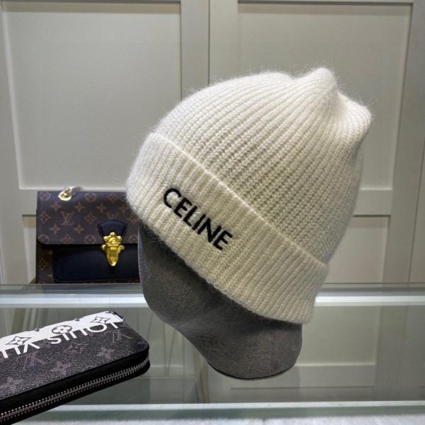 repliche,replica,perfette,siti di,affidabili,migliori siti,dove comprare,1:1,scarpe da ginnastica Cappello lavorato a maglia CELINE in lana, stesso stile per uomo e donna