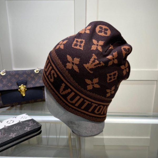 repliche,replica,perfette,siti di,affidabili,migliori siti,dove comprare,1:1,scarpe da ginnastica Cappello lavorato a maglia Louis Vuitton in materiale cashmere per uomo e donna