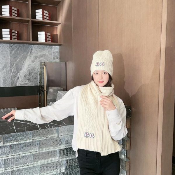 repliche,replica,perfette,siti di,affidabili,migliori siti,dove comprare,1:1,scarpe da ginnastica MONCLER Set classico cappello e sciarpa
