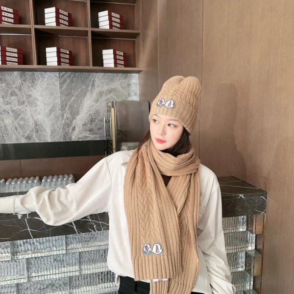 repliche,replica,perfette,siti di,affidabili,migliori siti,dove comprare,1:1,scarpe da ginnastica MONCLER Set classico cappello e sciarpa