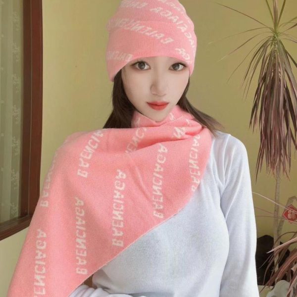 repliche,replica,perfette,siti di,affidabili,migliori siti,dove comprare,1:1,scarpe da ginnastica Set cappello e sciarpa di Balenciaga