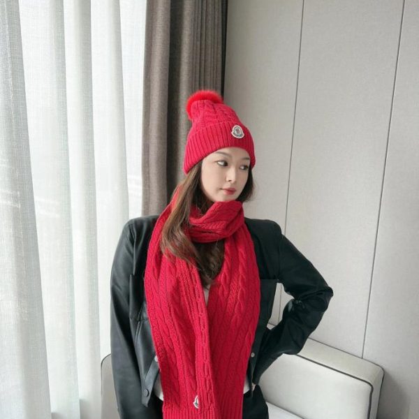 repliche,replica,perfette,siti di,affidabili,migliori siti,dove comprare,1:1,scarpe da ginnastica MONCLER Set classico cappello e sciarpa