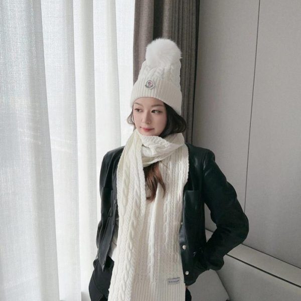 repliche,replica,perfette,siti di,affidabili,migliori siti,dove comprare,1:1,scarpe da ginnastica MONCLER Set classico cappello e sciarpa