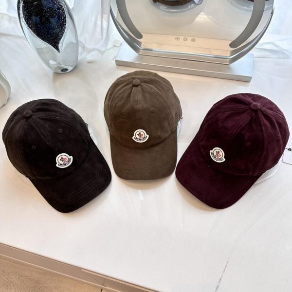 repliche,replica,perfette,siti di,affidabili,migliori siti,dove comprare,1:1,scarpe da ginnastica Moncler 24 nuovo berretto da baseball in pelle smerigliata autunno e inverno
