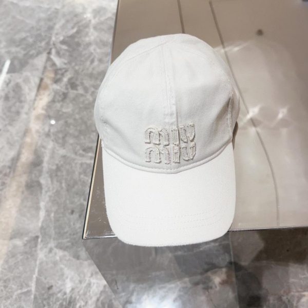repliche,replica,perfette,siti di,affidabili,migliori siti,dove comprare,1:1,scarpe da ginnastica Nuovo berretto da baseball in denim di MiuMiu