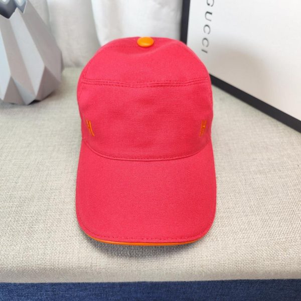 repliche,replica,perfette,siti di,affidabili,migliori siti,dove comprare,1:1,scarpe da ginnastica Berretto da baseball rosso singolo originale Hermes versione alta lettera minuscola H